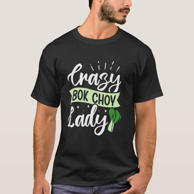 Galna Bok Choy-damen T Shirt (Framsida)