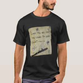 "Galna" citationsteckenGrungeklotter T Shirt