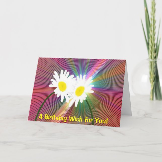 Galna Daisys Kort (Framsida)