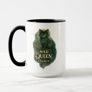 Galna Drottning Energi Cheshire Cat Tröja Mugg