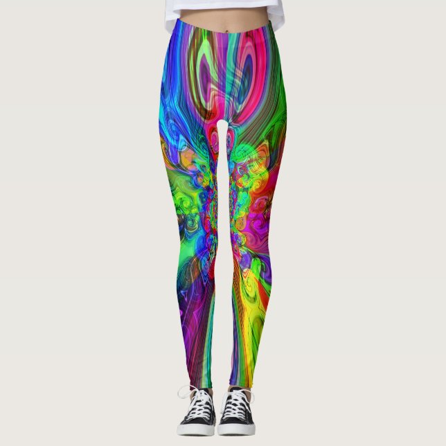 Galna Färg Spectrum Leggings (Framsida)