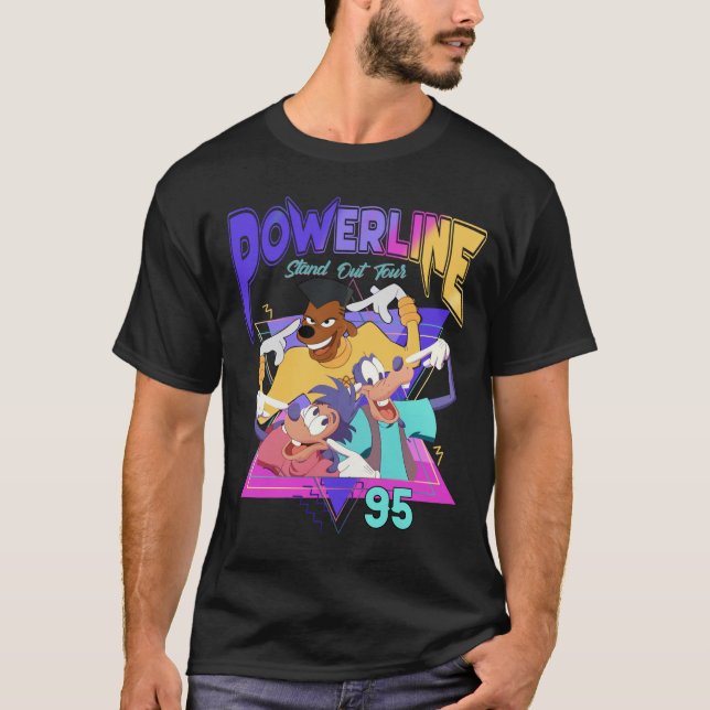 Galna Filmen Powerline T Shirt (Framsida)