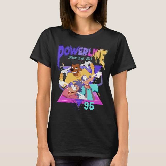Galna Filmen Powerline T Shirt (Framsida)