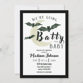Galna för baby - Höst Baby Shower i Oktober Inbjudningar