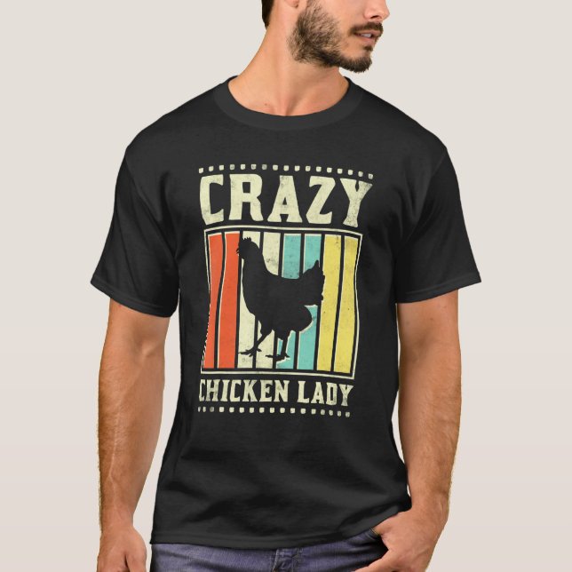 Galna höns damen t shirt (Framsida)