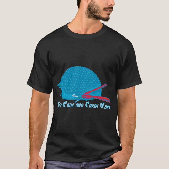 Galna hönslady Galna hönor illustration. T Shirt (Framsida)