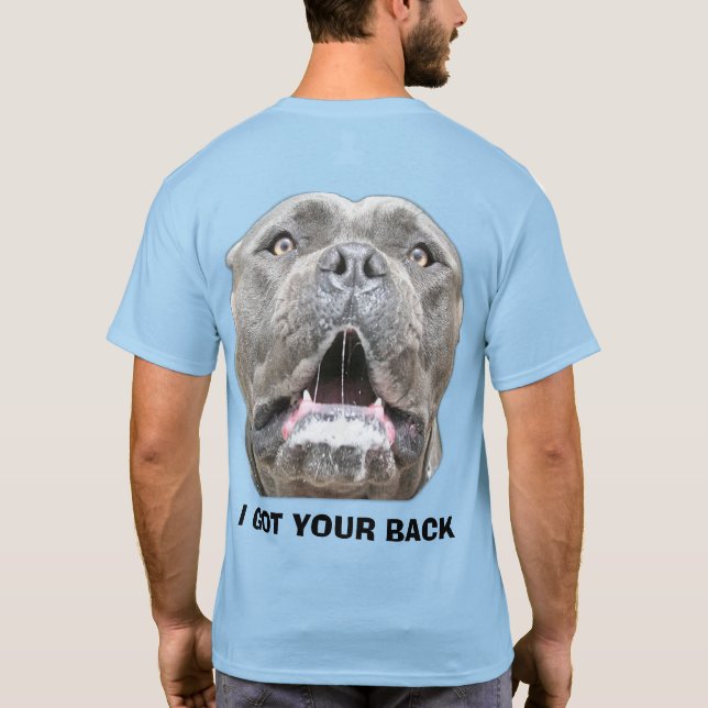 Galna Hund Cane Corso Mastiff T-shirt (Baksida)