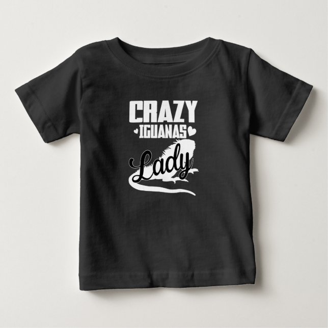 Galna Iguana-Damen T Shirt (Framsida)