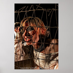 "Galna Kaitlyn" vid Andrew Gettler Poster