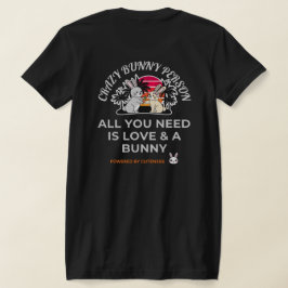 Galna kaninperson t shirt