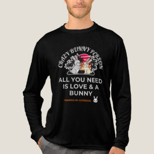 Galna kaninperson t shirt