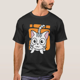 Galna Katt Barn Katt T Shirt