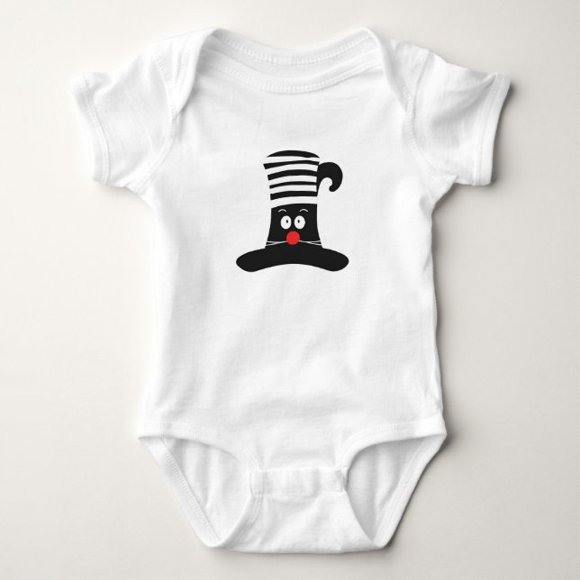 Galna Katt Hatt T Shirt (Framsida)
