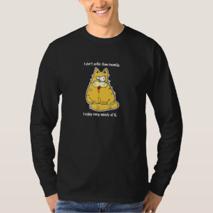 Galna Katt Jag Lider Inte Av Sinnessjukdom Jag Nju T Shirt