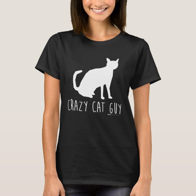 Galna kattägare   Ägare Meme Ord T Shirt (Framsida)