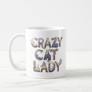 Galna Kattdamen Kaffemugg