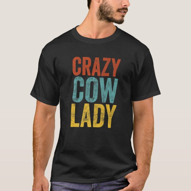Galna Ko Damen T Shirt (Framsida)
