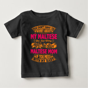 Galna malteser-mamma t shirt