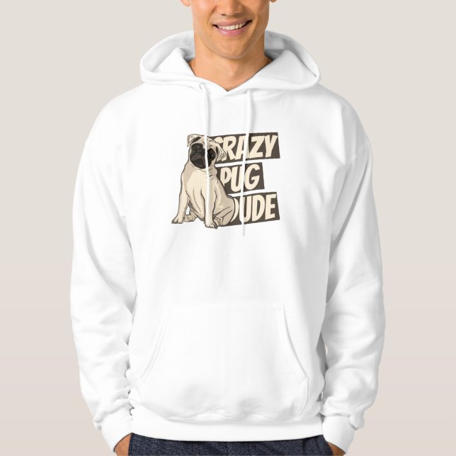 Galna Mops Killen Hoodie (Framsida)