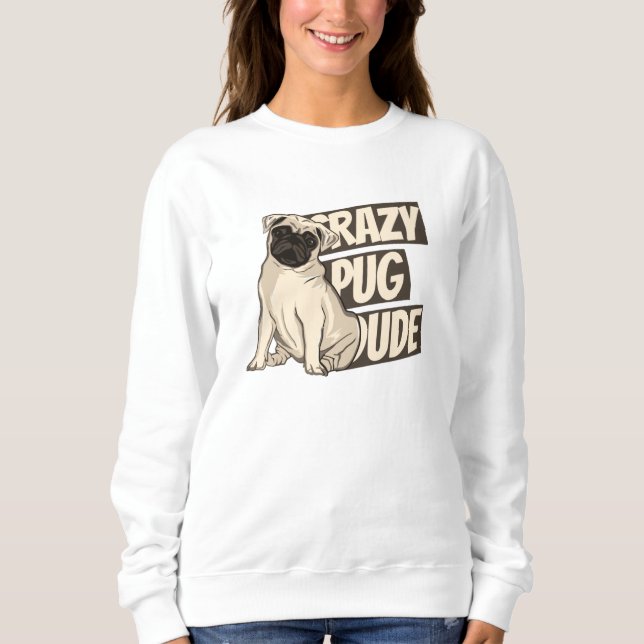Galna Mops Killen T Shirt (Framsida)