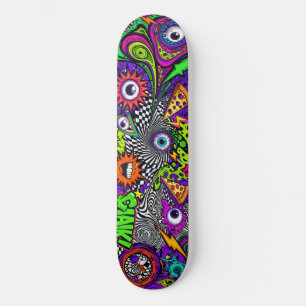 GALNA ögon Mini Skateboard Bräda 18,5 Cm