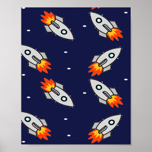 Galna raketer poster