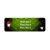 GALNA TEFESTEN Whimsical Wonderland Adressetikette