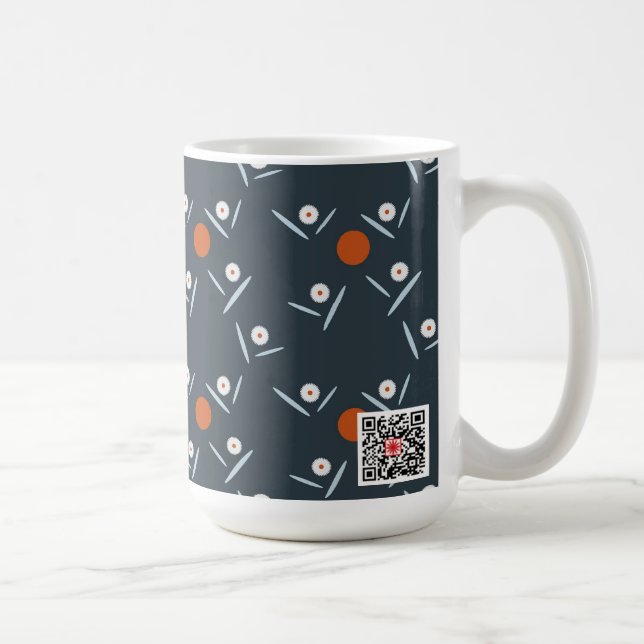 Galna tusenskönor kaffemugg (Höger)