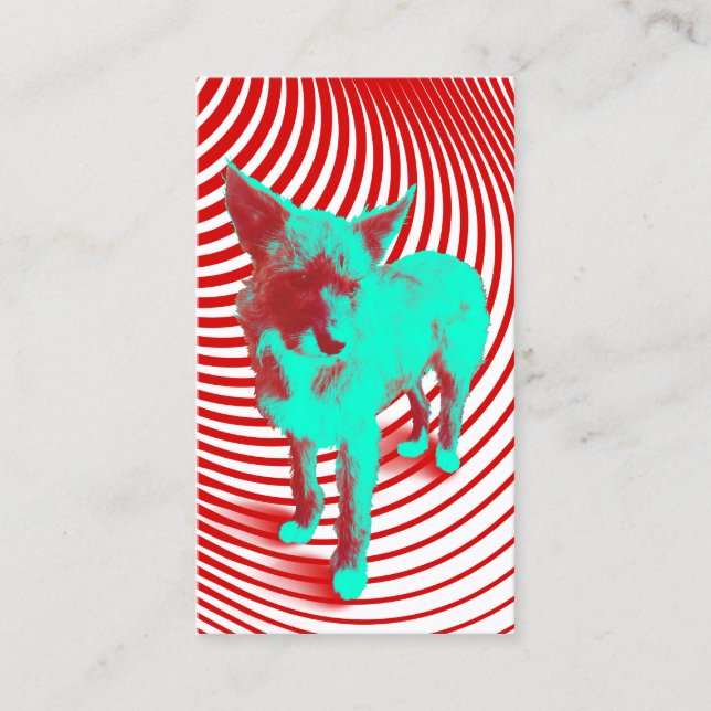 galna valper slår kort (Framsida)