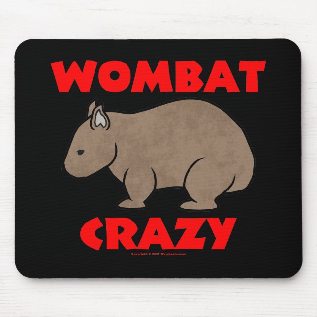 Galna Wombat Musmatta (Framsidan)