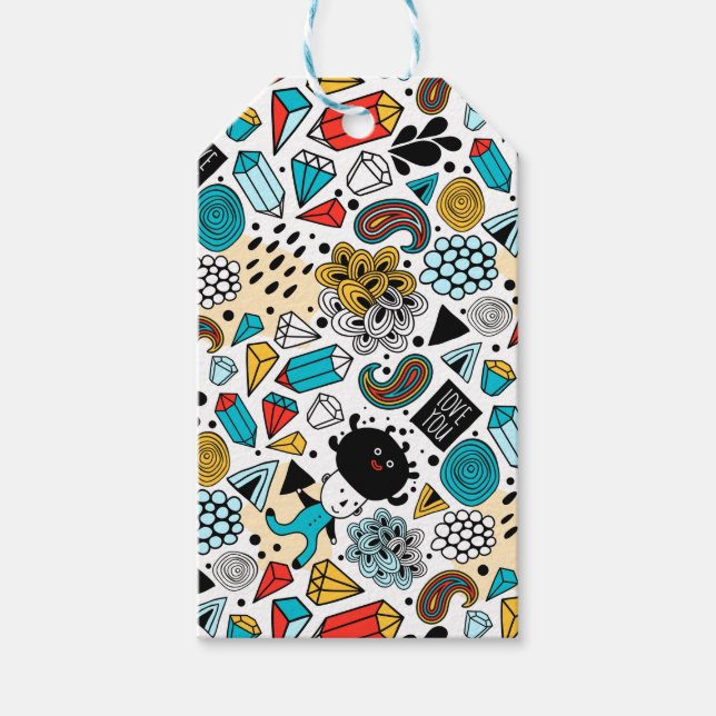 Galning huvud presentetikett (Framsidan)