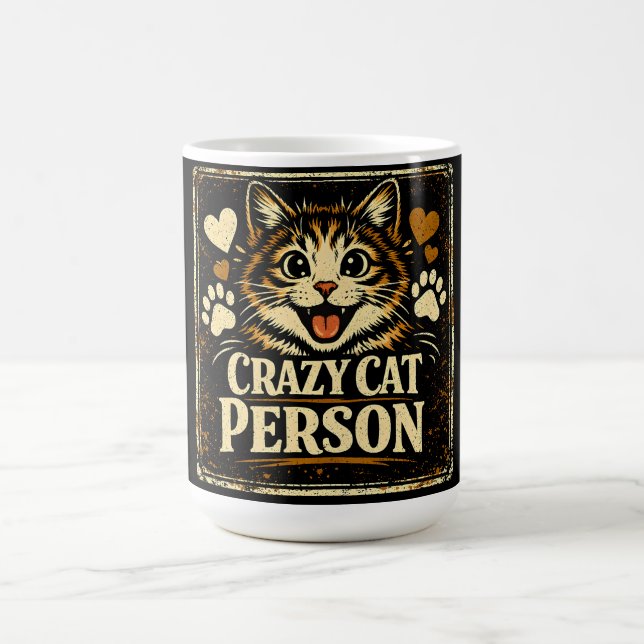 Galning kattperson – Katt-obsession Stolthet Kärle Kaffemugg (Center)