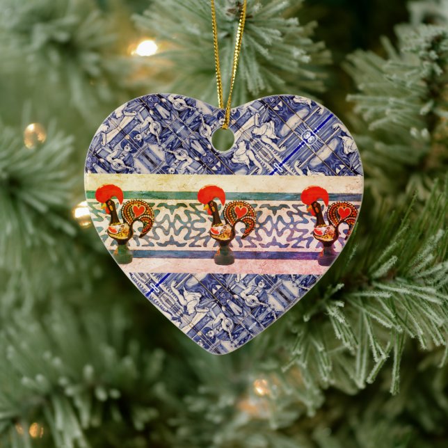 Galo de Barcelona, Portugal Julgransprydnad Keramik (Träd)