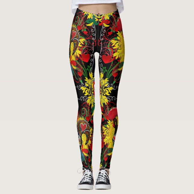 Galo de Barcelona, Portugal Leggings (Framsida)
