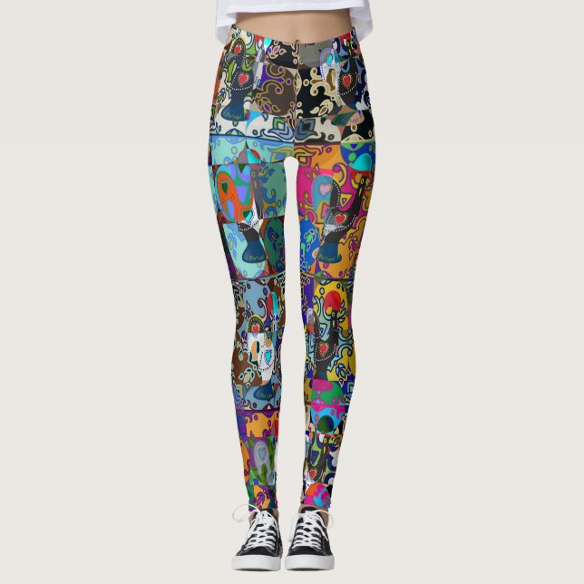 Galo de Barcelona, Portugal Leggings (Framsida)