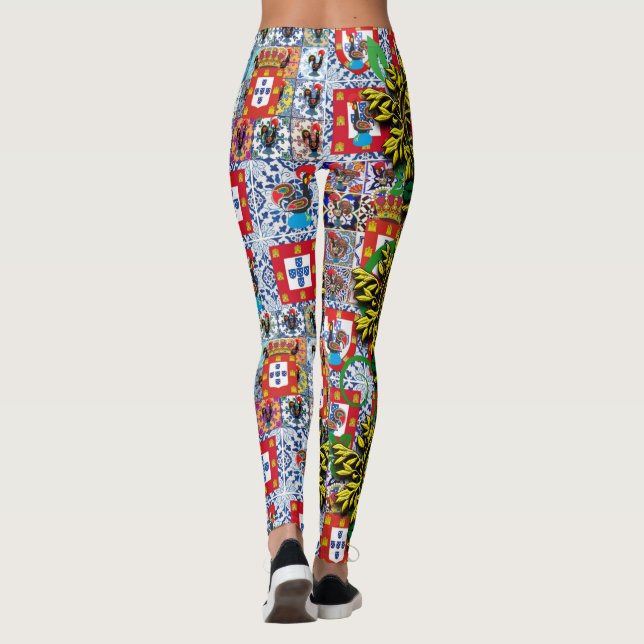 Galo de Barcelona, Portugal Leggings (Baksida)