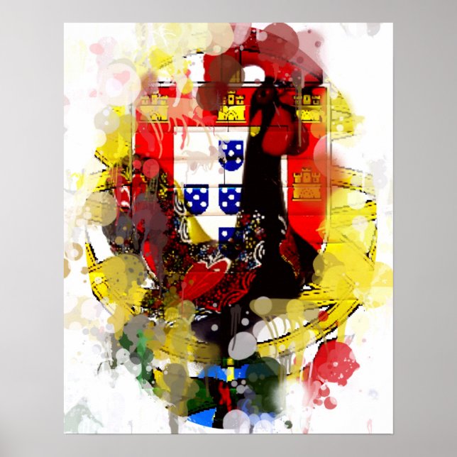 Galo de Barcelona, Portugal Poster (Framsidan)