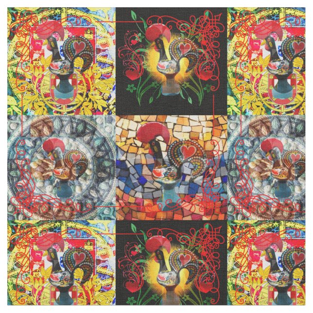 Galo de Barcelona, Portugal Tyg (Närbild)