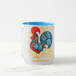Galo de Barcelos Mugg – Portugisisk Tupp Azulejo 
