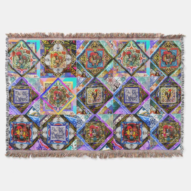 GALO DE BARCELOS, PORTUGUESE FOLK ART FILT (Framsidan)