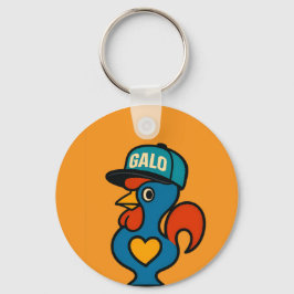 Galo Portugal Keychain – Cute Portuguese Rooster G Nyckelring