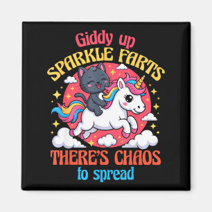 Galoppera Gnista Fissar Det Finns Kaos Att Sprida Magnet