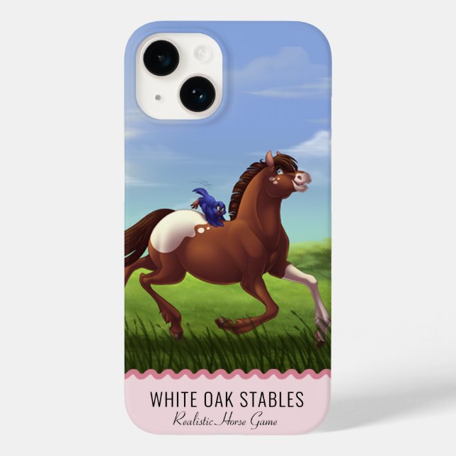 Galopperande Appaloosa-häst Case-Mate (Baksida)