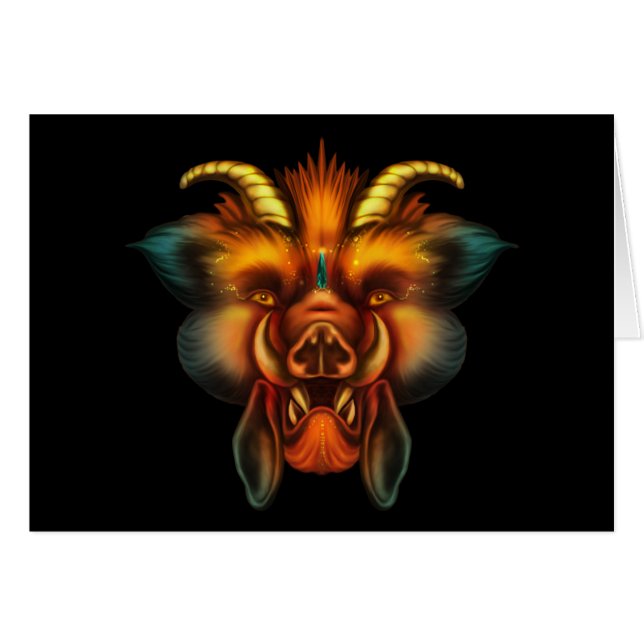 Galt Hälsningskort (Framsidan Horizontal)