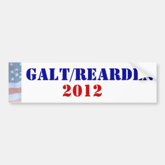 Galt-/Reardenpresident 2012 Bildekal