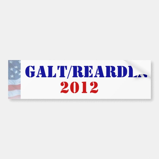Galt-/Reardenpresident 2012 Bildekal (Framsidan)
