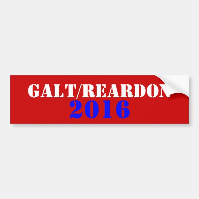 Galt Reardon 2016 Bildekal (Framsidan)