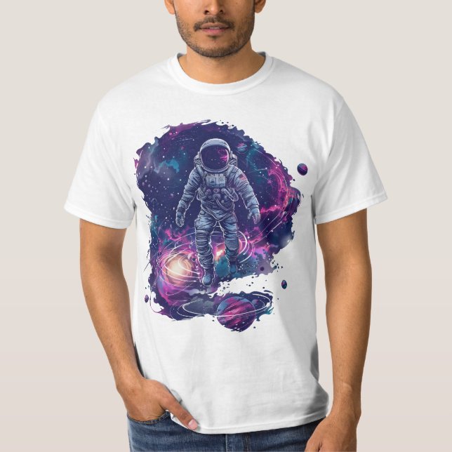 Galtaktisk exploatör t shirt (Framsida)