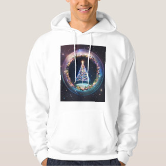 "Galtaktisk jul: Space-ThLED Helgdag Hoodie" Hoodie