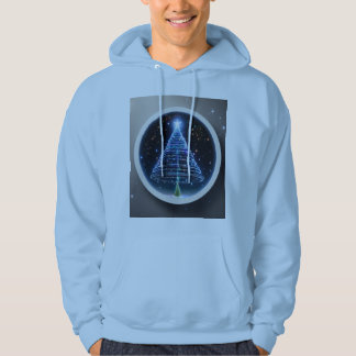 "Galtaktisk jul: Space-ThLED Helgdag Hoodie" Hoodie